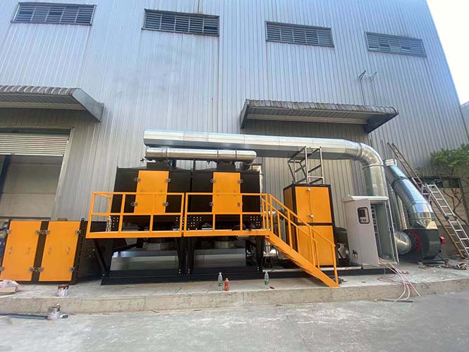 噴油漆車間廢氣凈化器