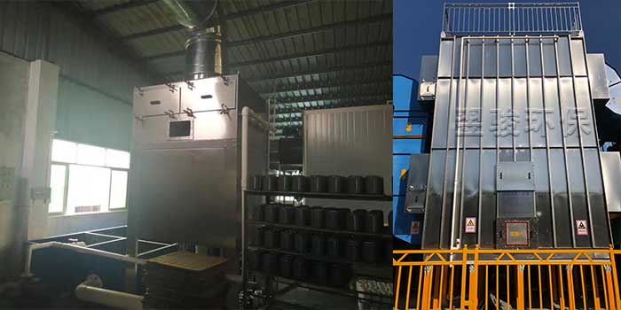 氣水混合塔+濕法靜電一體式設備安裝