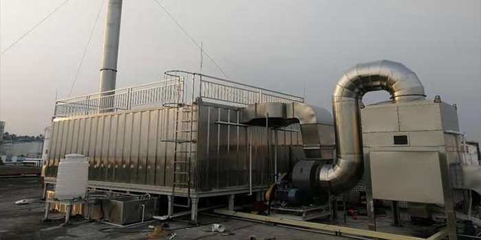 生物法工業廢氣處理工程案例