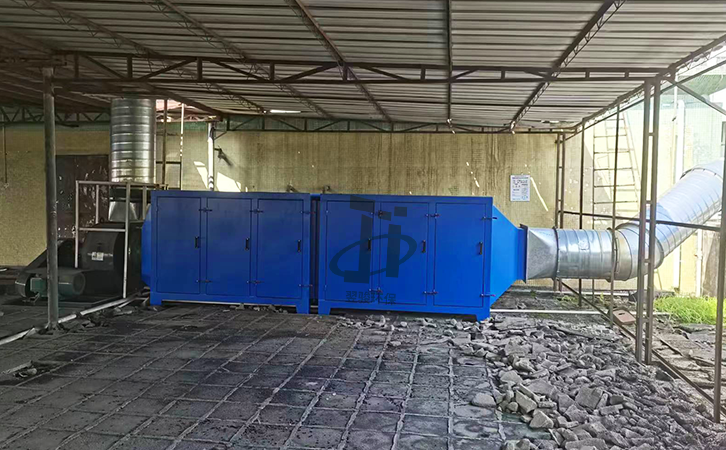 塑料廢氣活性炭吸附塔定制生產安裝 廢氣處理達標排放