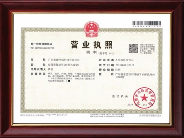 環保廢氣處理公司廣東翌駿環保科技有限公司