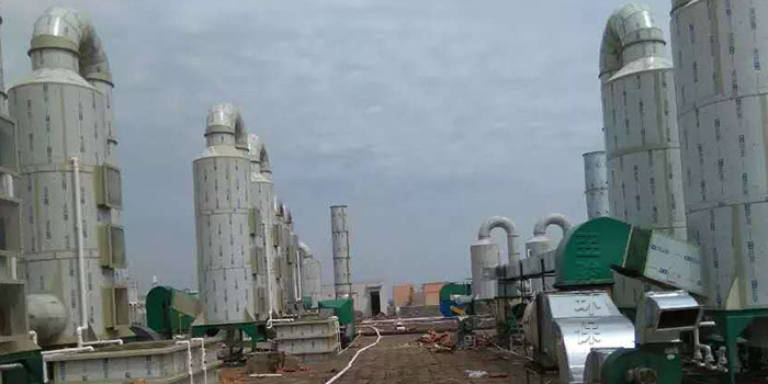 voc廢氣噴淋塔安裝